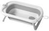Ванна складная Carrello Mira CRL-17103 Cloud Grey
