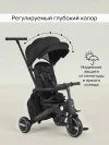 Велоколяска Pituso Leve Pro Plus 2026 с сумкой Black/Black