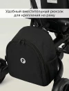 Велоколяска Pituso Leve Pro Plus 2026 с сумкой Black/Black
