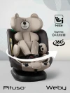 Автокресло Pituso Weby 0/1/2/3 (0-36 кг) beige
