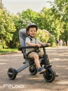 Велоколяска Pituso Leve Pro Plus 2026 с сумкой Grey/Grey