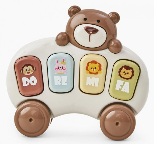331979, Игрушка медвежонок пианино TEDDY MELODY «ТЕДДИ МЕЛОДИ» (beige, 331979)