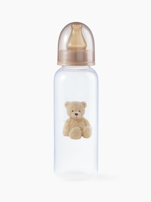 Бутылочка Happy Baby для кормления с латексной соской 250 мл. (Teddy, 10018)