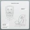 Автокресло Rant Skyline Isofix YC31 0/1/2/3 (0-36 кг) Grey