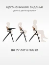 Стул для кормления Happy Baby Vincent black