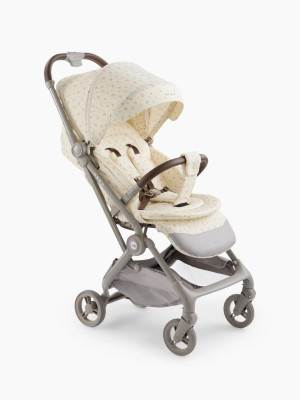 Коляска прогулочная Happy Baby Neez beige flowers fix