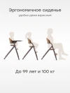 Стул для кормления Happy Baby Vincent brown