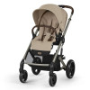 Коляска прогулочная Cybex Balios S Lux TPE Almond Beige