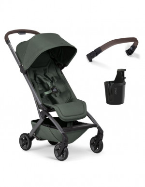 Коляска прогулочная Joolz Aer 2 SE Forest green бампер/подстаканник