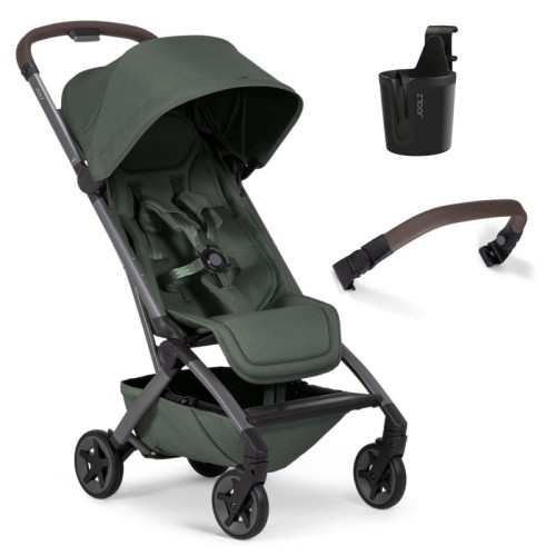 Коляска прогулочная Joolz Aer 2 SE Forest green бампер/подстаканник