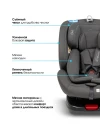 Автокресло Farfello YB102A New Isofix 0/1/2/3 (0-36кг) Graphite