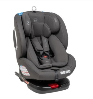 Автокресло Farfello YB102A New Isofix 0/1/2/3 (0-36кг) Graphite