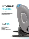 Автокресло Farfello YB102A New Isofix 0/1/2/3 (0-36кг) Light grey