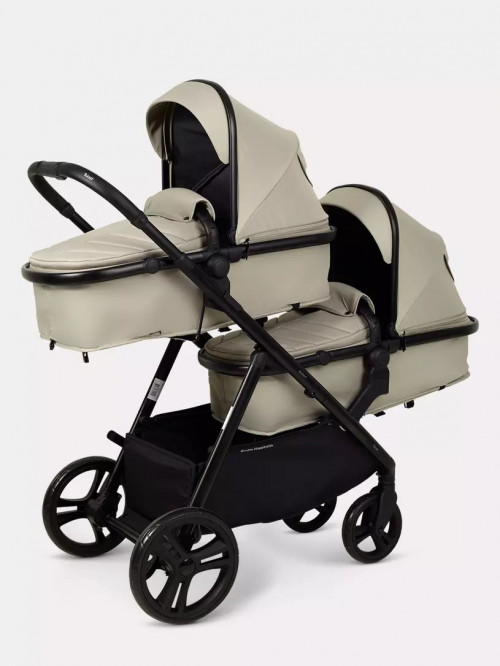 Коляска для двойни Rant Basic Dualo RA168 Beige