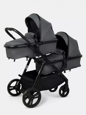 Коляска для двойни Rant Basic Dualo RA168 Graphite