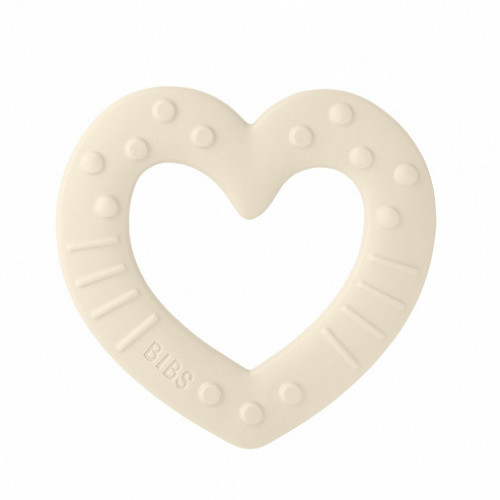 Прорезыватель BIBS Baby Bitie Heart - Ivory