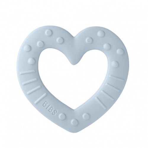 Прорезыватель BIBS Baby Bitie Heart - Baby Blue
