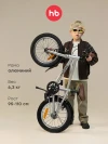 Велосипед Happy Baby Velaris 14 steel