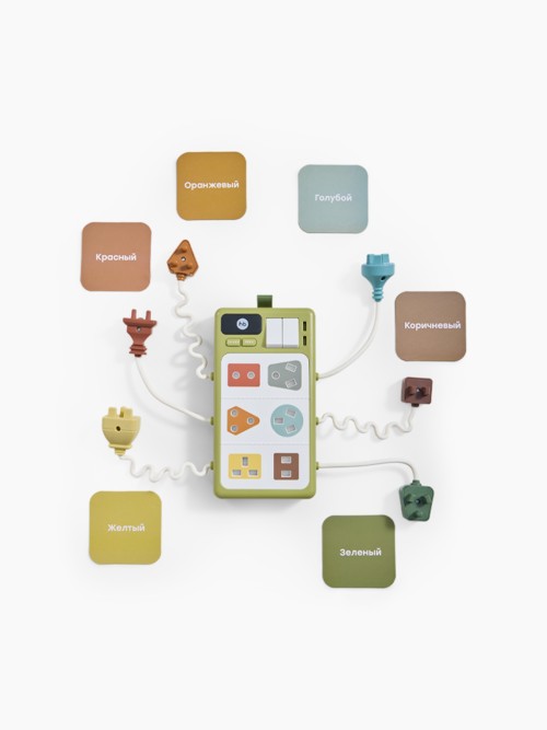 Игрушка развивающая Happy Baby SOCKETS «СОКЕТС» (light green, 332002)