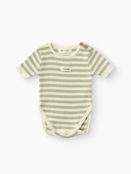 Боди Happy Baby (milky&olive, 56–62, 90142-0)