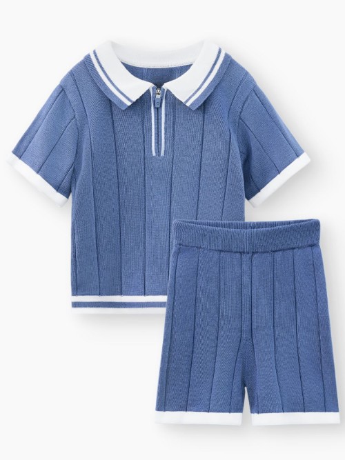 Комлект Happy Baby: рубашка и шорты (blue, 68–74, 88683-0)