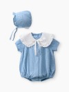 Набор Happy Baby: комбинезон и чепчик (blue, 68–74, 88673-0)