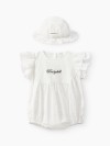 Набор Happy Baby: комбинезон и панама (white, 56–62, 88672-0)