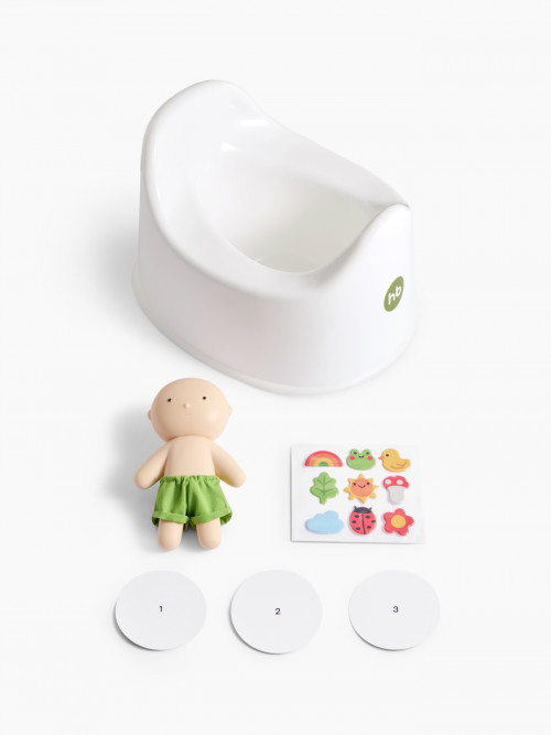 Набор детский Happy Baby PIPI-KAKA SET «ПИПИ-КАКА СЕТ» (white, 34033)