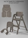Стул для кормления Amarobaby Easy Grow коричневый