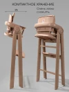 Стул для кормления Amarobaby Easy Grow бежевый