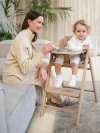 Стул для кормления Amarobaby Easy Grow серый
