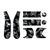 Набор наклеек на велосипед Liki B&W Cool Sketch