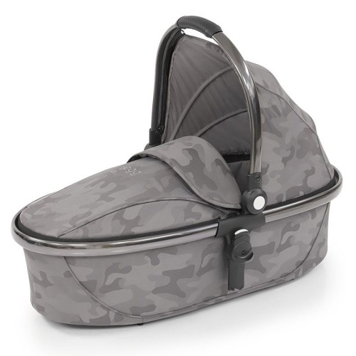 Люлька для коляски Egg Carrycot Camo Grey & Anodised Frame