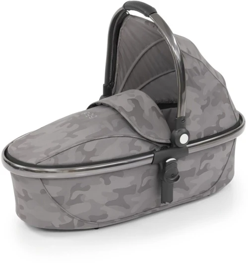 Люлька для коляски Egg Carrycot Camo Grey & Anodised Frame - фото 1