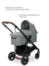 Люлька Valco baby External Bassinet для Snap Trend, Snap 4 Trend, Snap 4 Ultra Trend / Grey Marle