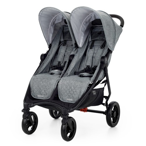Коляска для двойни Valco baby Slim Twin Tailormade Grey Marle