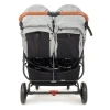Коляска для двойни Valco baby Snap Duo Trend Grey Marle