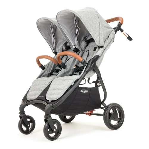 Коляска для двойни Valco baby Snap Duo Trend Grey Marle - фото 1