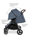 Коляска для двойни Valco baby Snap Duo Trend Denim