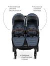 Коляска для двойни Valco baby Snap Duo Trend Denim