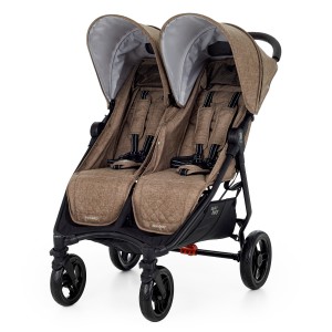Коляска для двойни Valco baby Slim Twin Tailormade Cappuccino