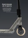 Самокат 2-х колесный Happy Baby Woosher grey/graffiti