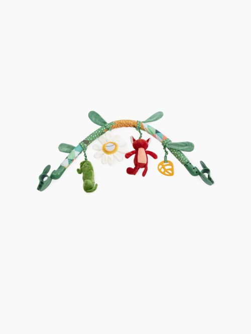 Дуга с игрушками Happy Baby Веселая горка green