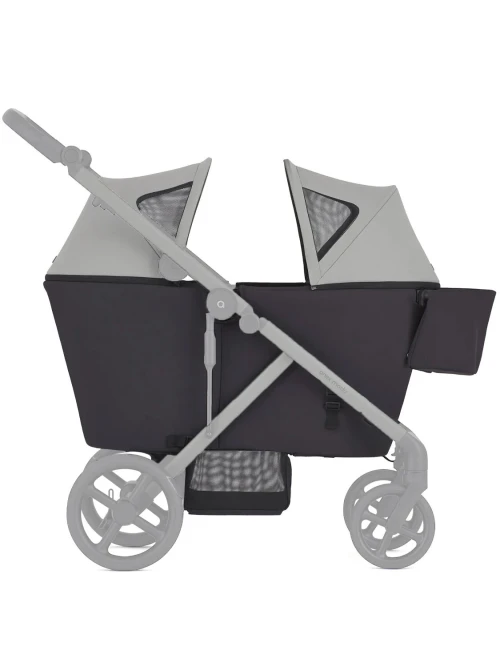 Коляска-вагончик для двойни Anex Wagon Modu (MD-WS-02) Haze