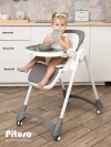 Стул для кормления Pituso Compato New Light grey