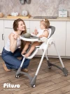 Стул для кормления Pituso Compato New Light grey