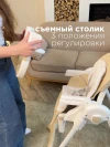 Стул для кормления Pituso Compato New Light grey