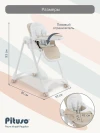 Стул для кормления Pituso Compato New Beige
