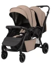 Коляска для двойни Farfello Costa Juno Beige