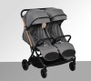 Коляска для двойни Ining Baby T9 grey
